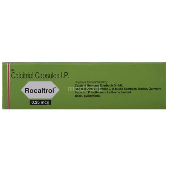 rocaltrol 0.25mcg capsule 10's